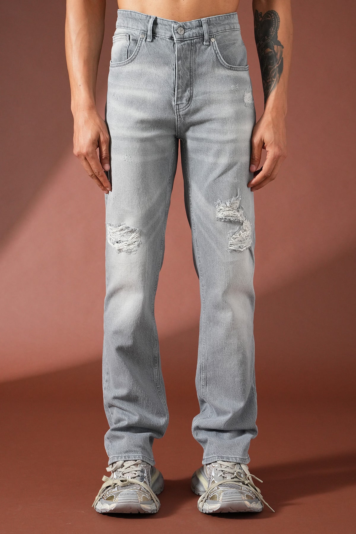 Jean flare ripped