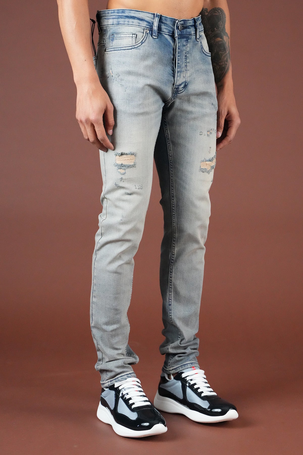 Jean regular slim ripped