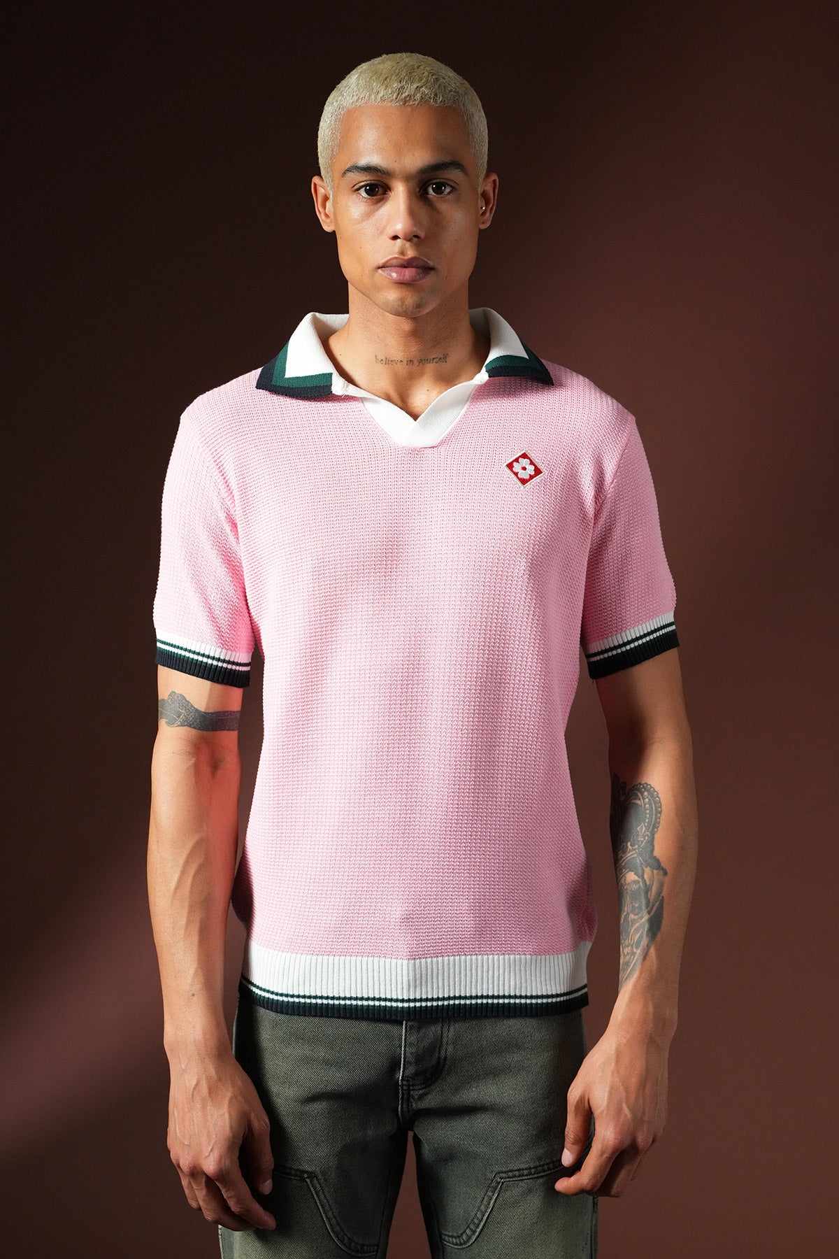Polo gaufré