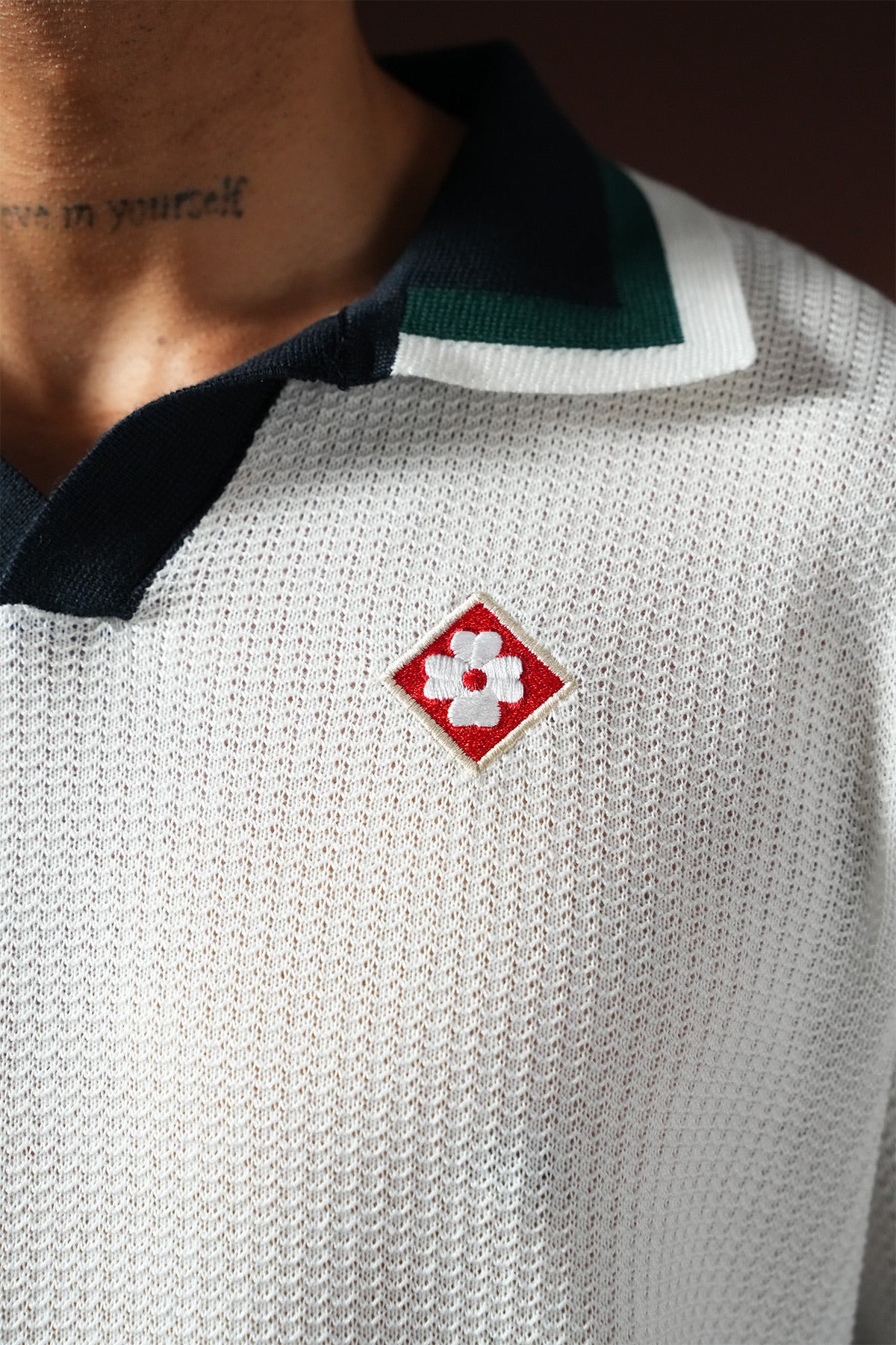Polo gaufré
