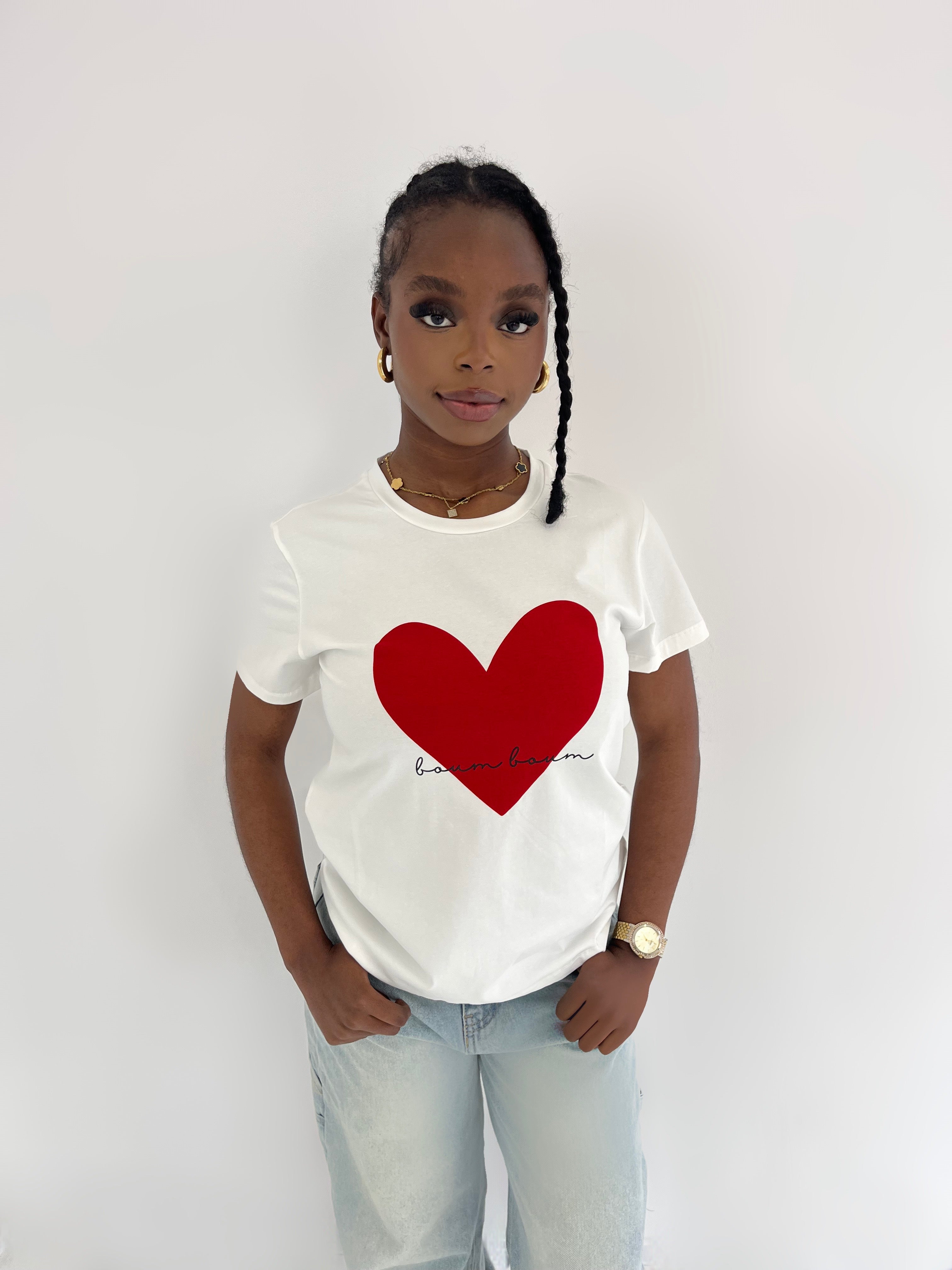 T SHIRT COEUR