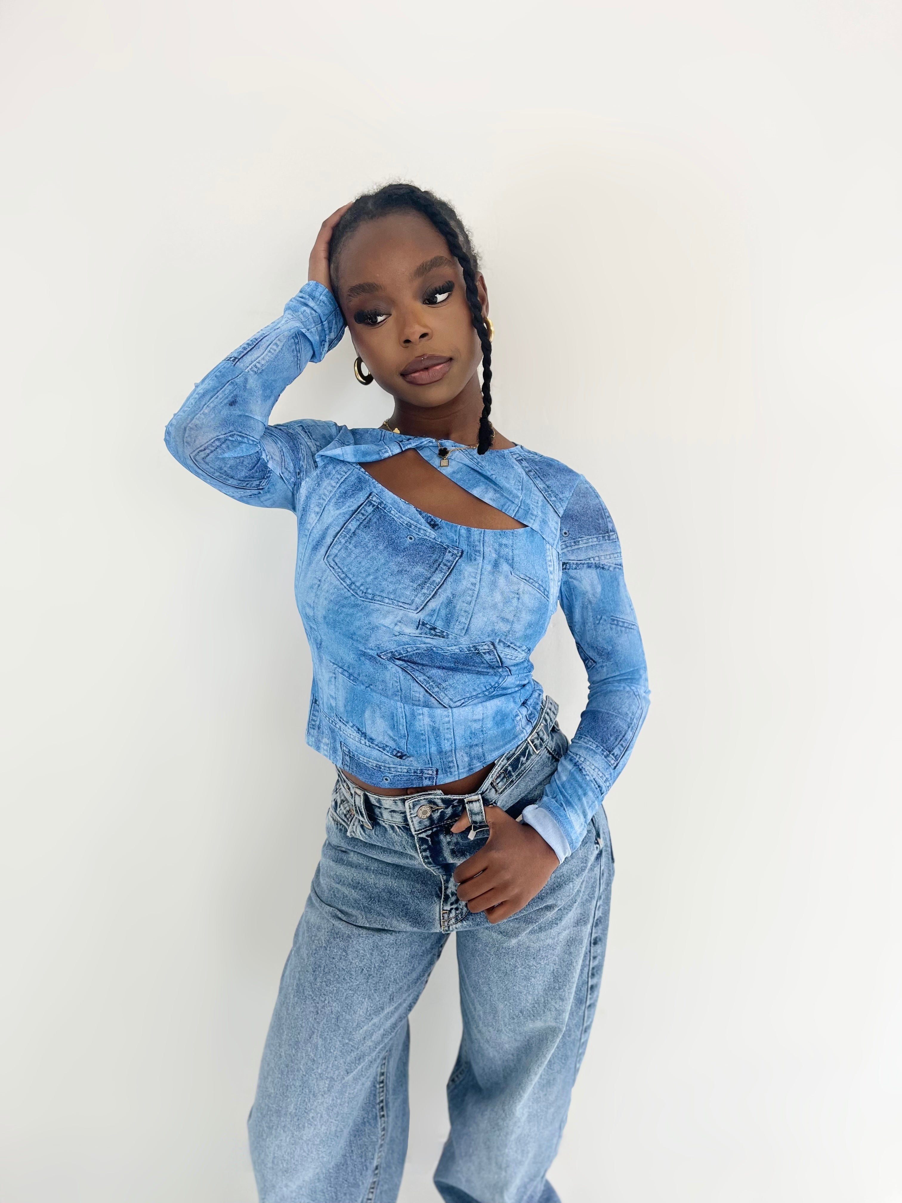 TOP DENIM SIMULATION