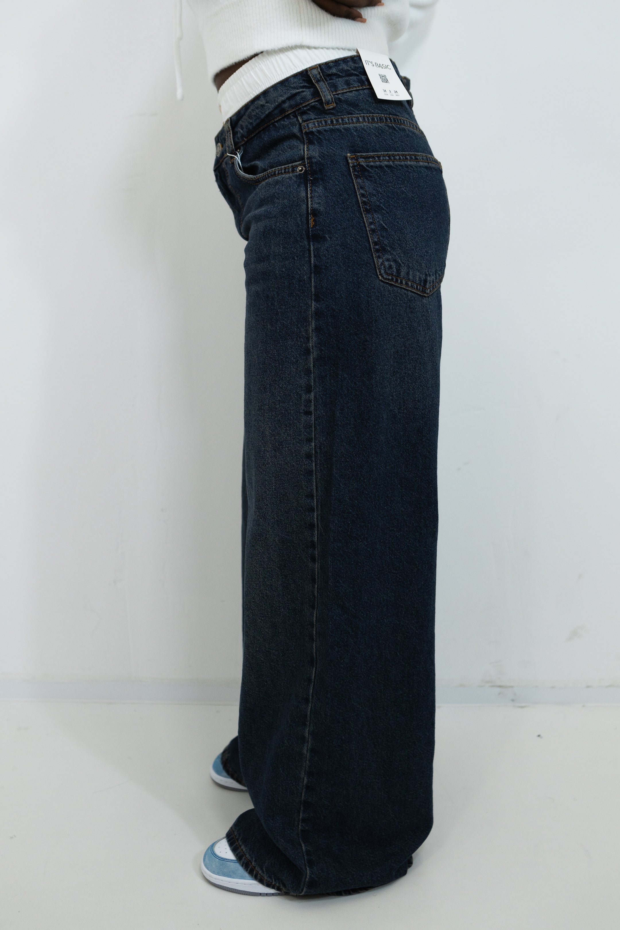 JEAN BOXER WIDE LEG