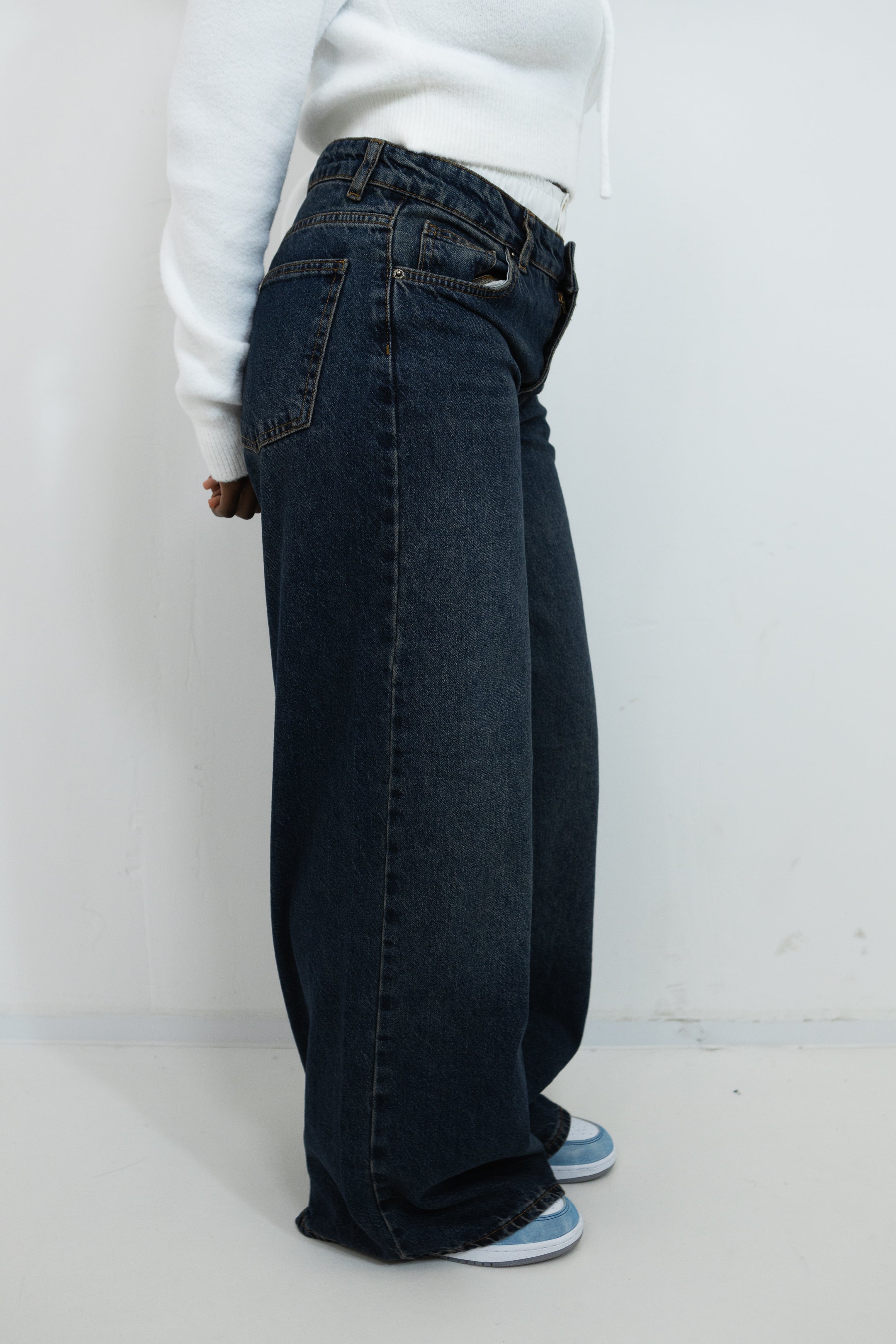 JEAN BOXER WIDE LEG