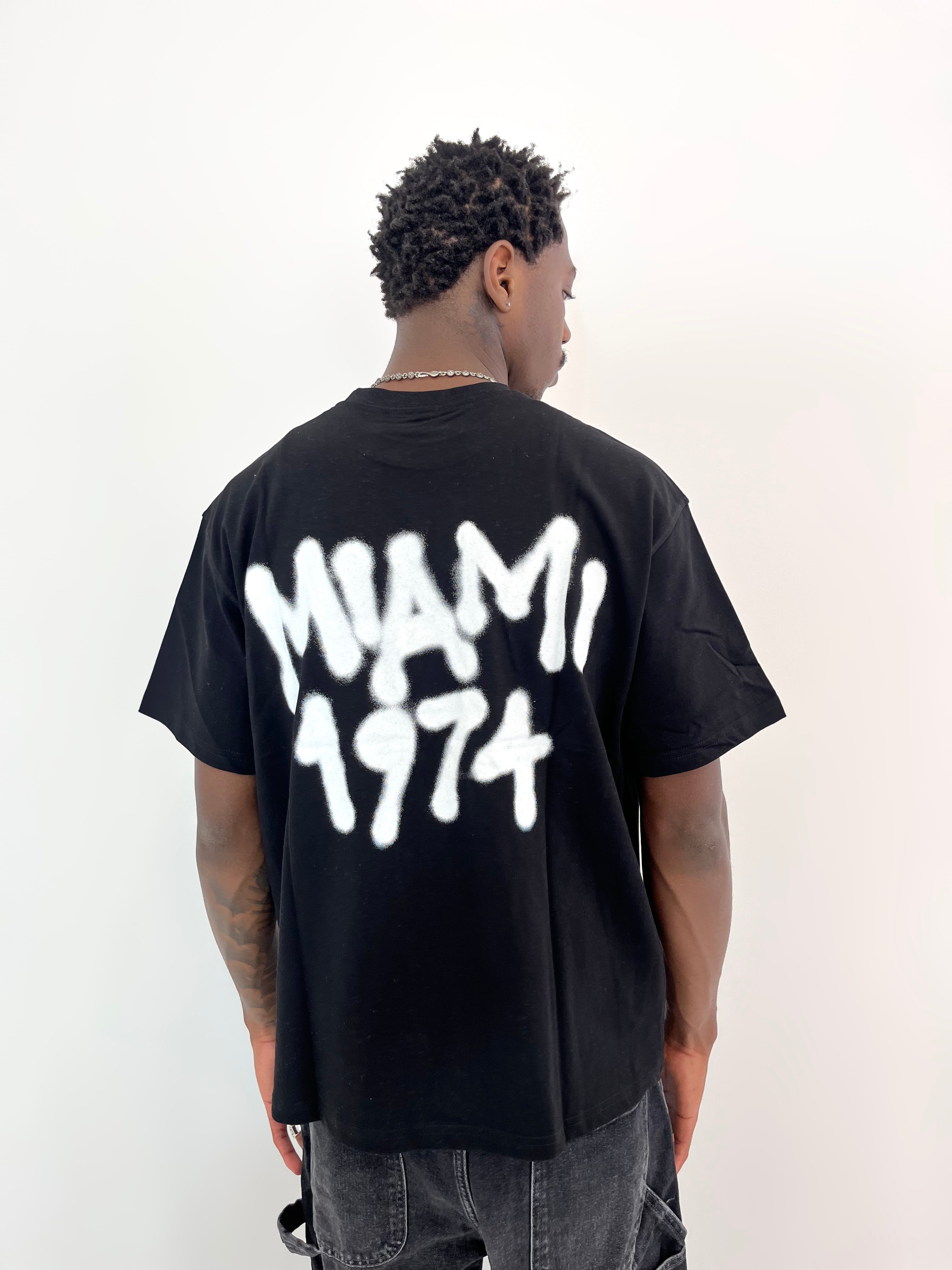 T-SHIRT MIAMI - NOIR